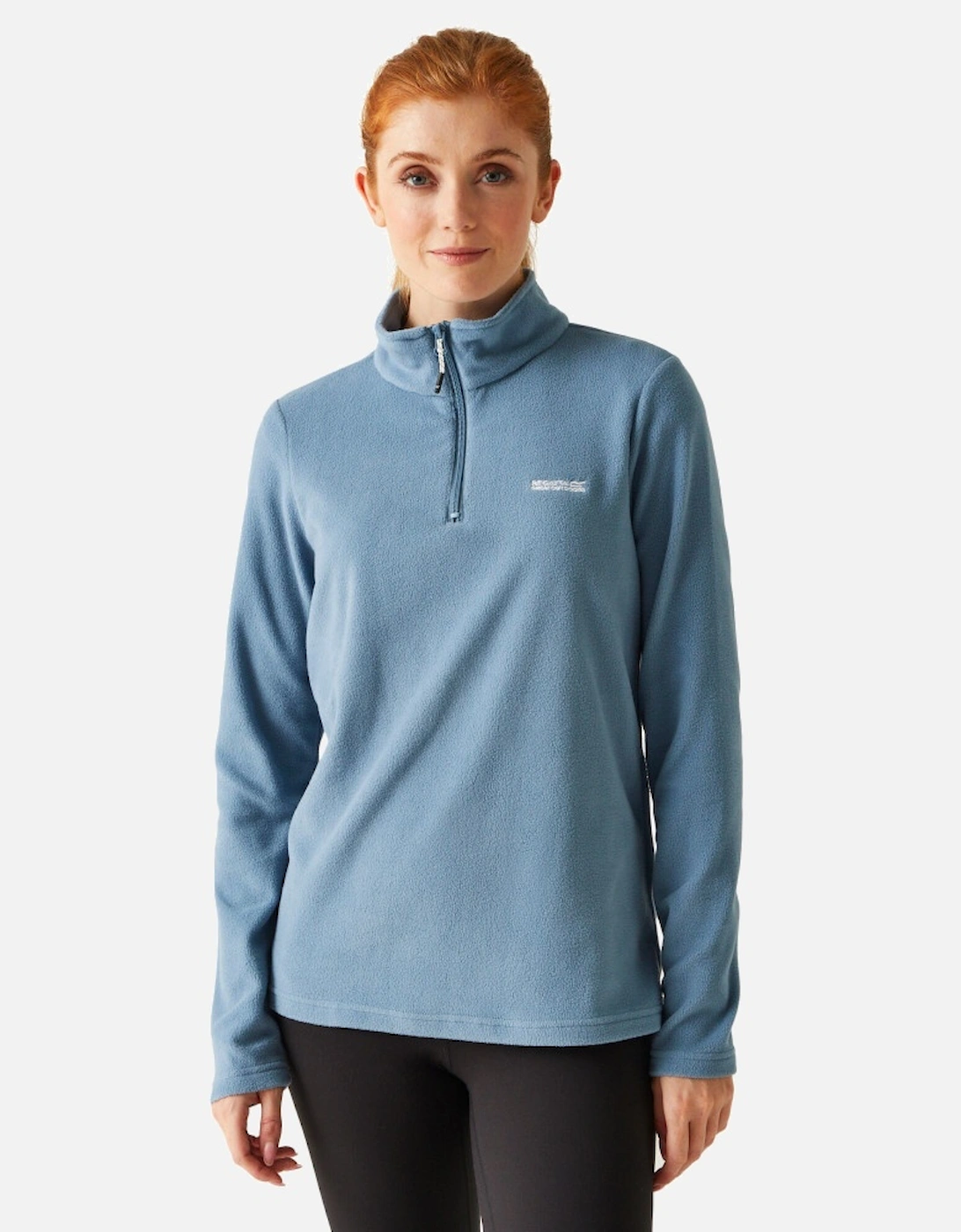 Womens Sweethart Soft Half Zip Walking Fleece Jacket, 5 of 4