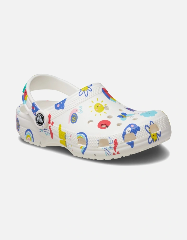 Classic Graphic Kids Clogs