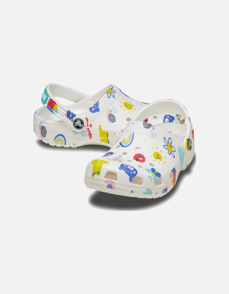 Classic Graphic Kids Clogs