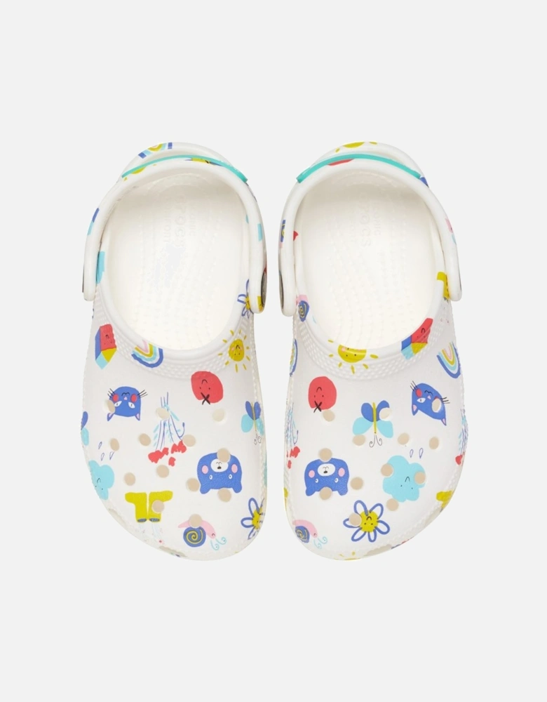 Classic Graphic Kids Clogs