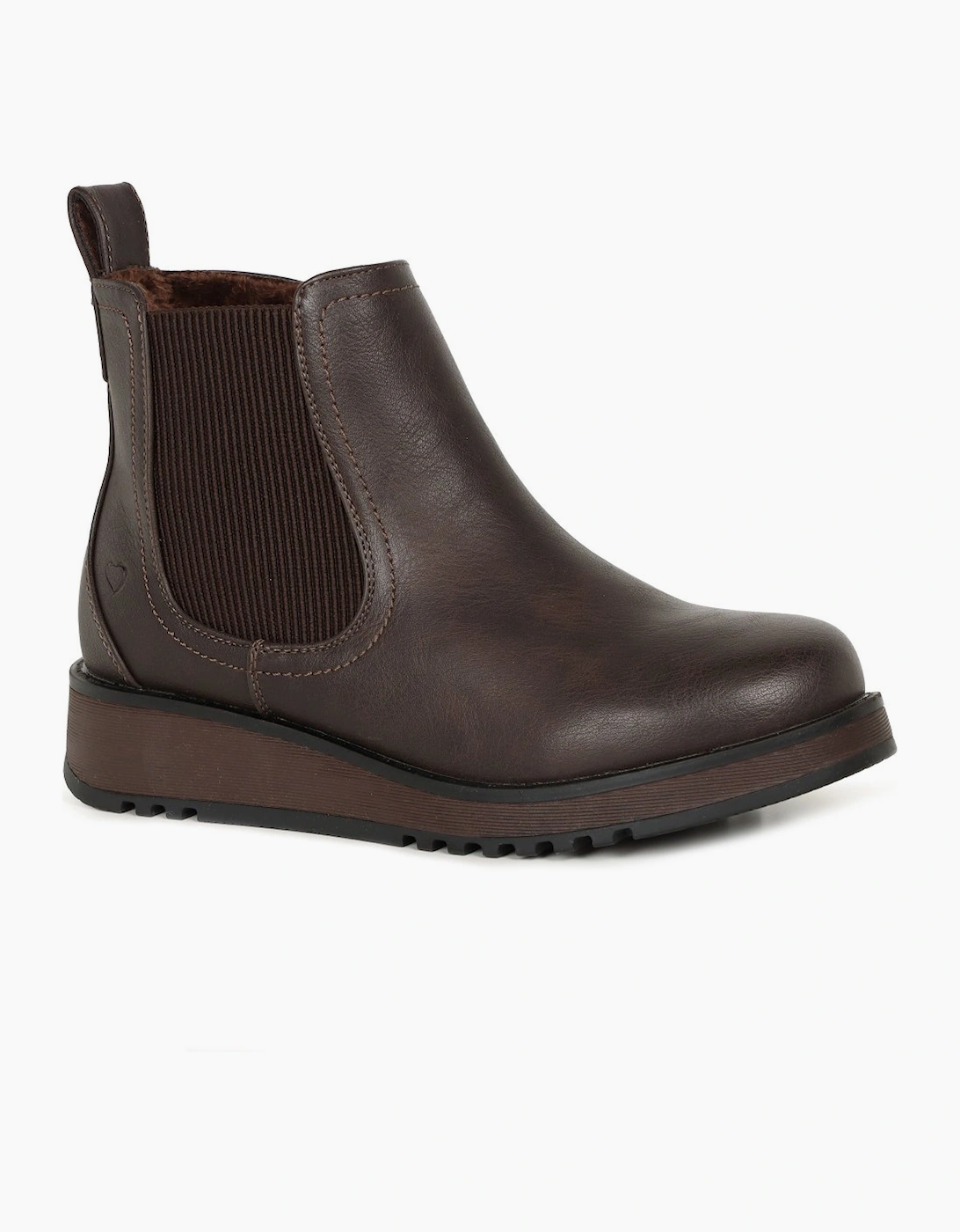Heavenly Feet Women's Rolo 2 Womens Chelsea Boots - Brown - Size: 3