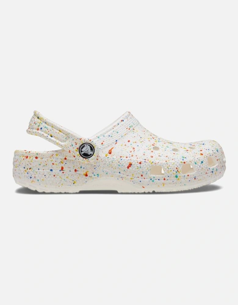 Classic Splatter Paint Kids Clogs