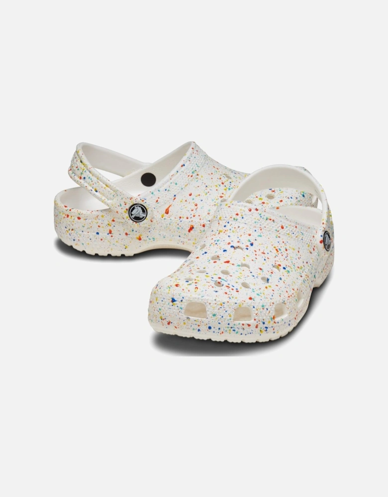 Classic Splatter Paint Kids Clogs