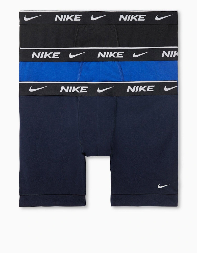 Boxer Brief 3 Pack Navy, Blue And Black