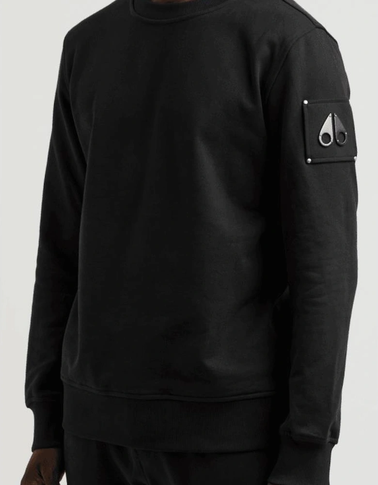 Hartsfield Pullover Black Sweatshirt