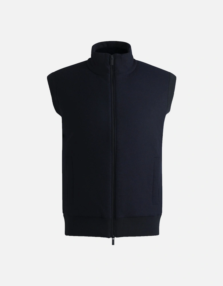 Boss P-eflanolo Gilet Dark Blue