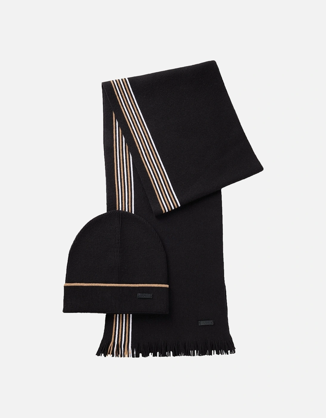 Boss Enzo_scarf And Hat Set Black, 3 of 2