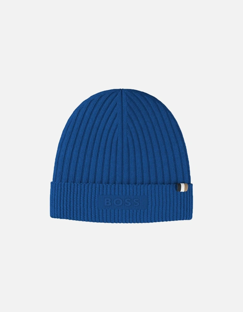 Boss Magico_r_beanie Hat Bright Blue