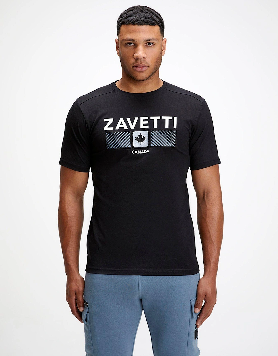 Ovello 20 Chevron T-Shirt - Black, 6 of 5