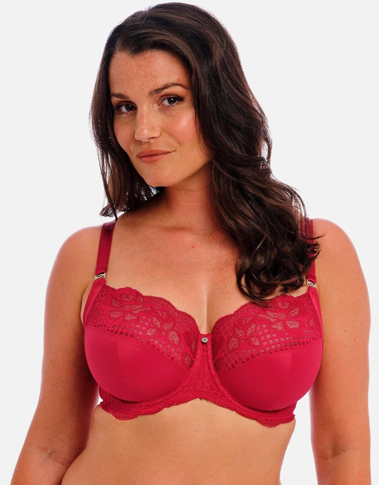 Reflect Underwired Side Support Bra - Red