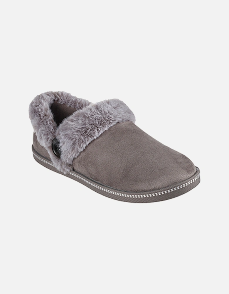 Women's Cozy Campfire Fresh Toast Button Open Quarter Slipper CCL