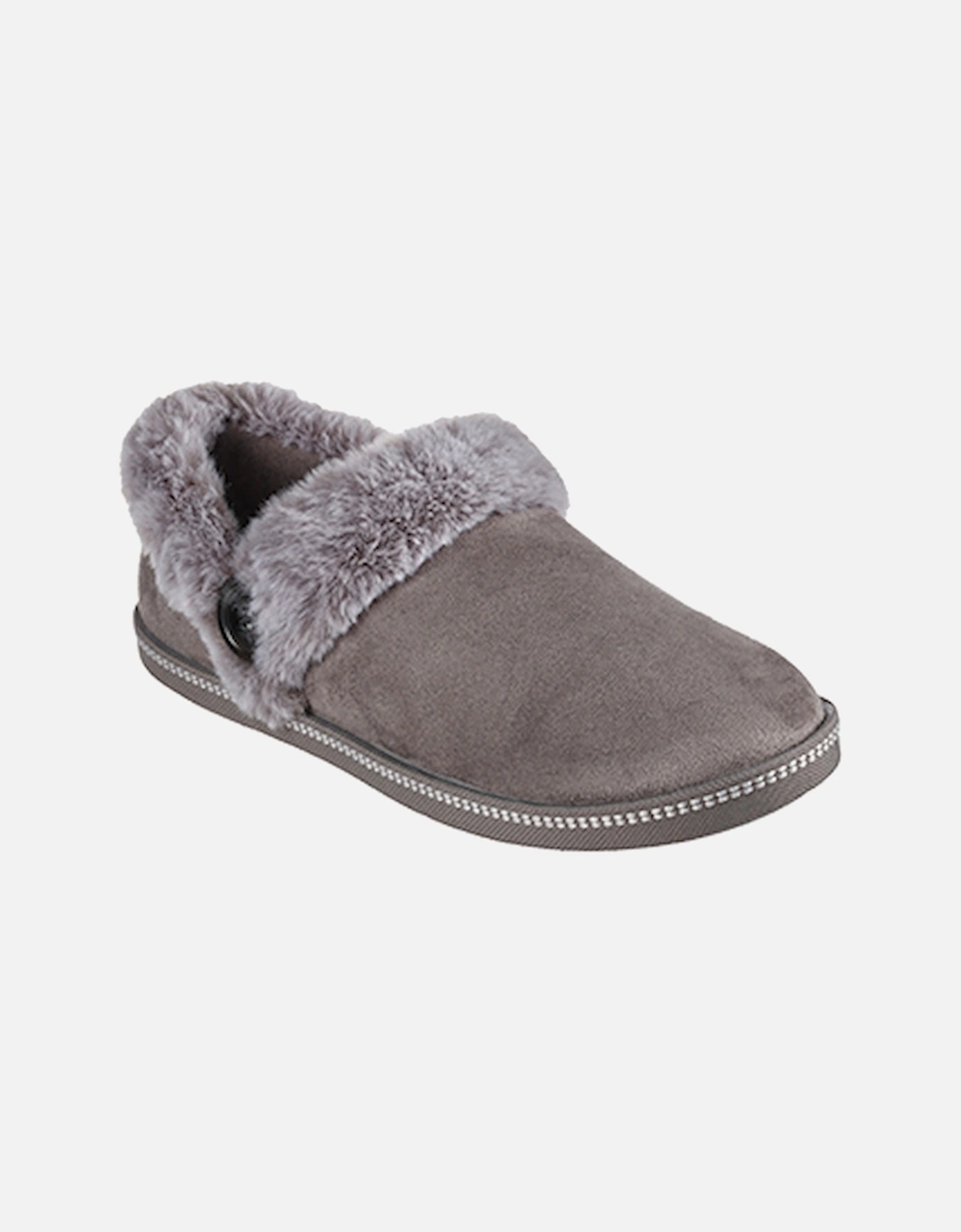 Women's Cozy Campfire Fresh Toast Button Open Quarter Slipper CCL, 6 of 5