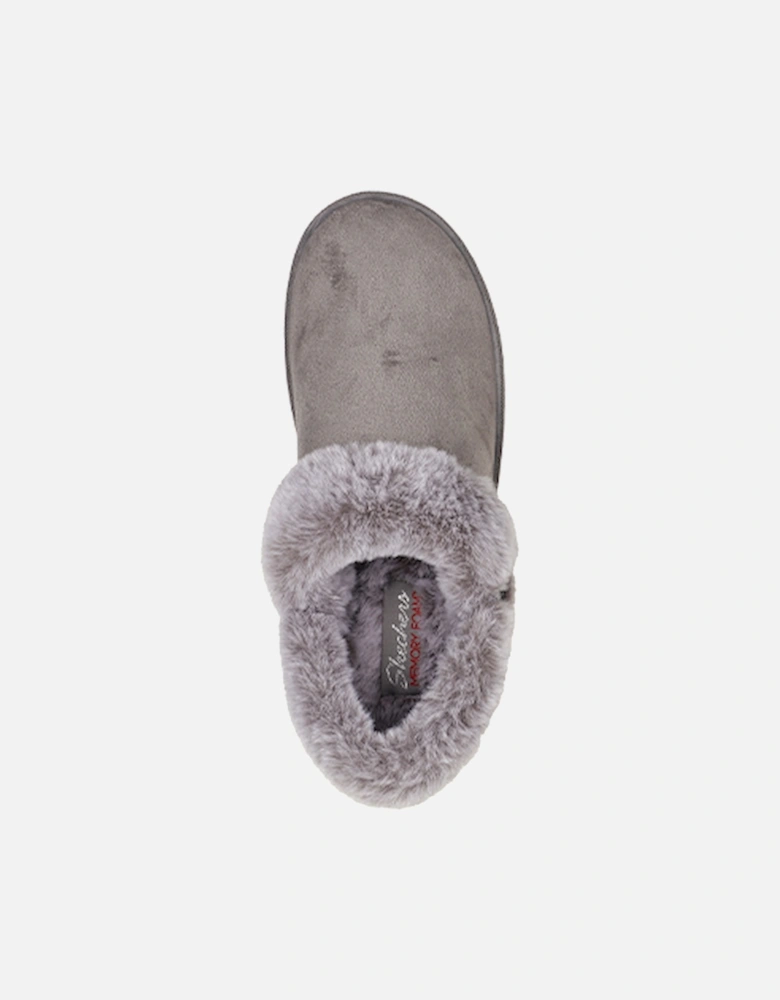 Women's Cozy Campfire Fresh Toast Button Open Quarter Slipper CCL