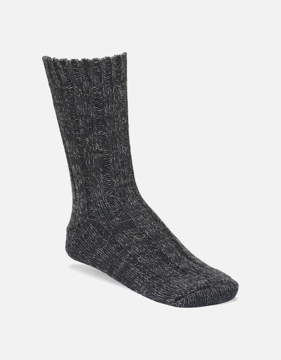 Men's Cotton Twist Sock Black, 7 of 6