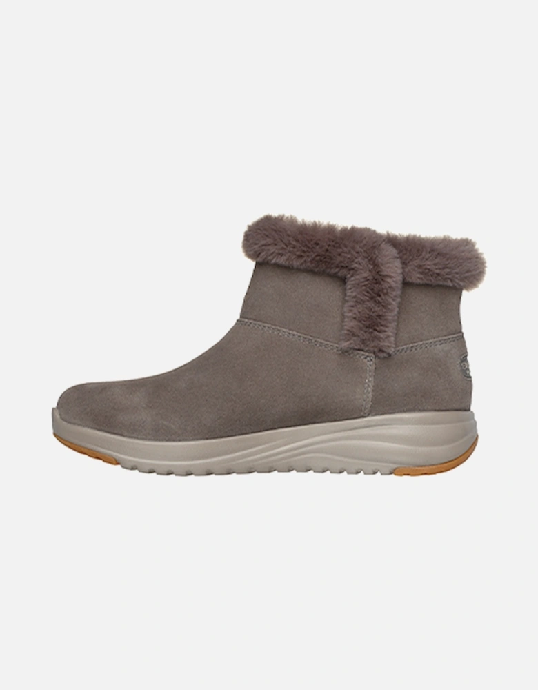 Women's On the Go Stellar Waterproof Suede Chugga Boots Dark Taupe