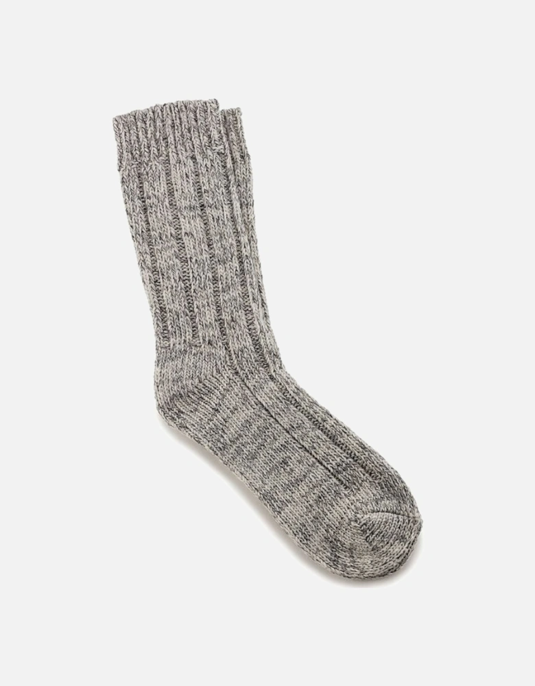 Men's Cotton Twist Sock Grey