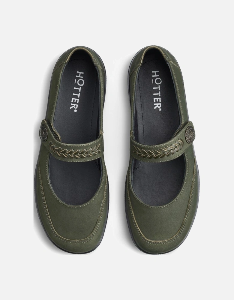 Honour Womens Wide Fit Mary Jane Shoes
