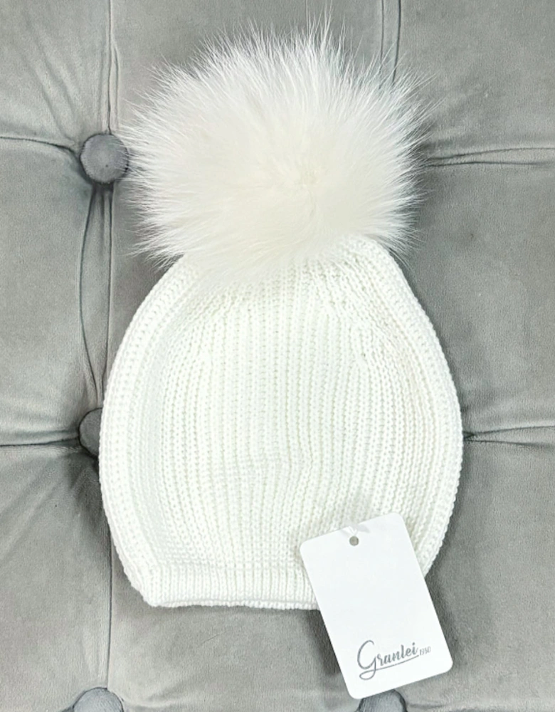 Ivory Fur Hat