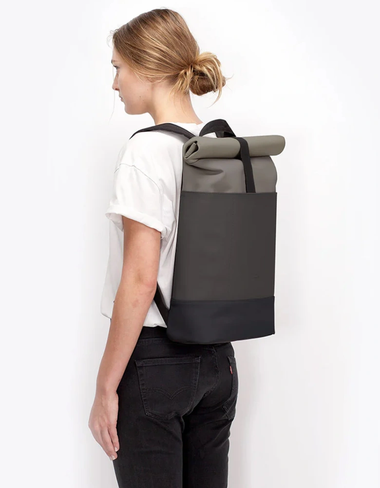 Hajo Medium Backpack Dark Grey - Asphalt