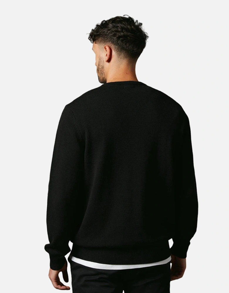 Mens Premium Cotton V Neck Jumper