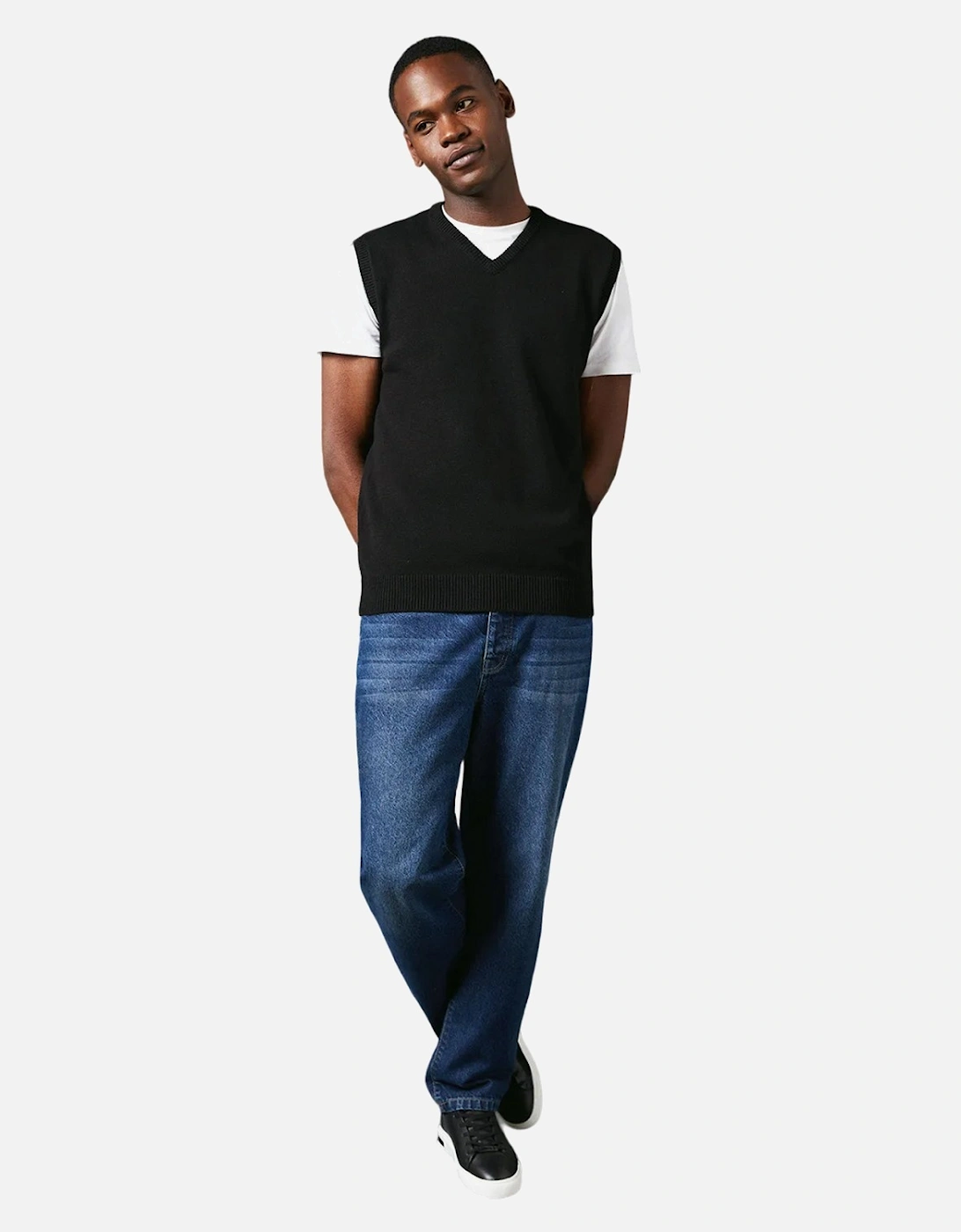 Mens Premium Cotton Knitted Sweater Vest