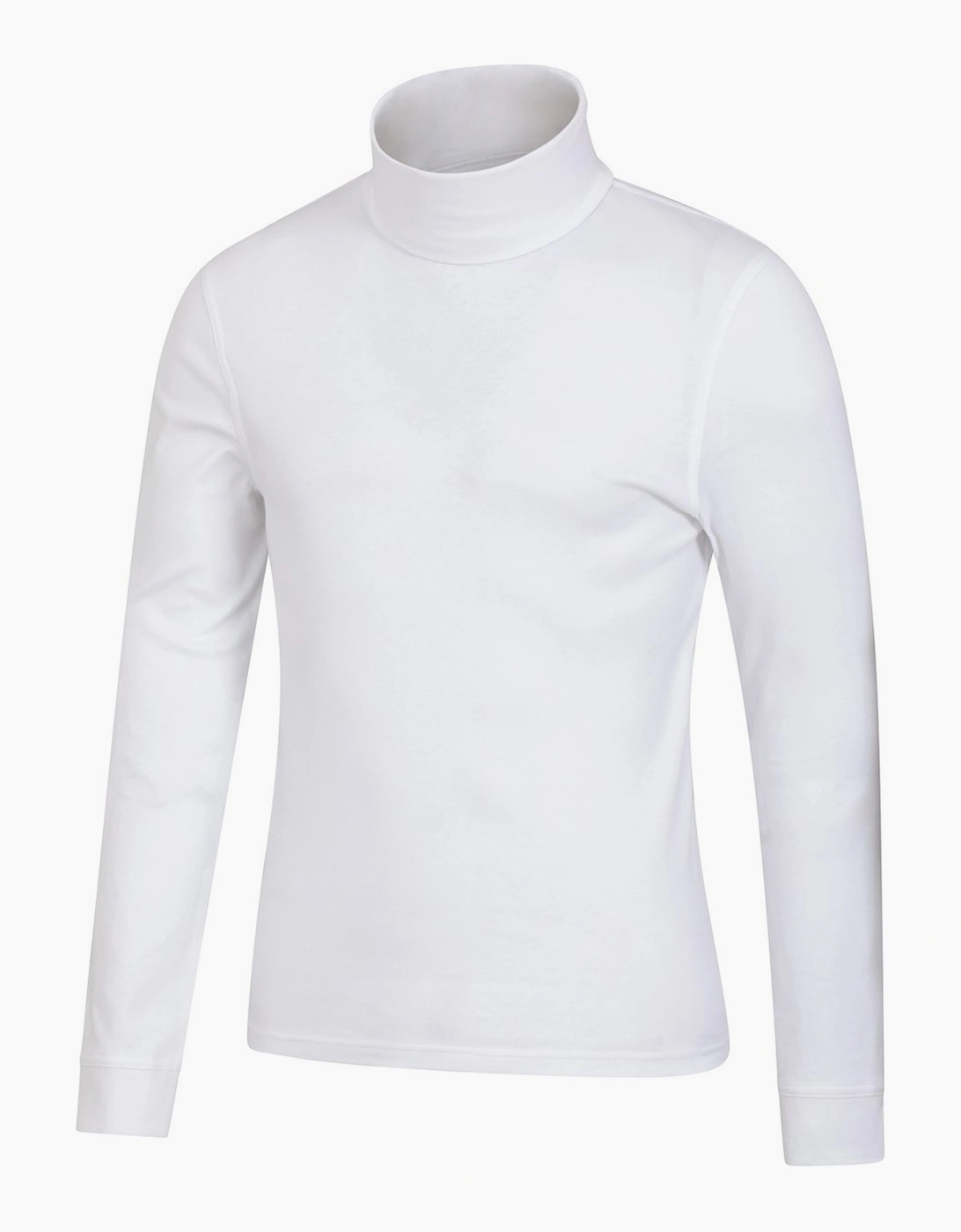 Men's Mountain Warehouse Mens Meribel Cotton Thermal Top - White - Size: 44