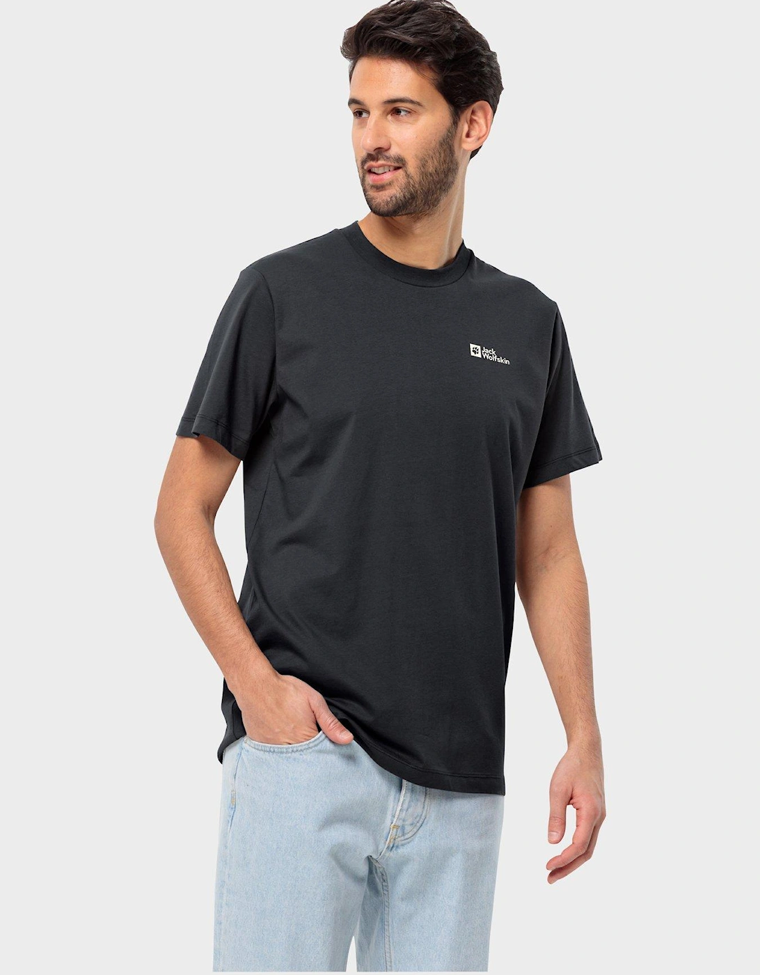 Mens Essential T-Shirt - Black, 3 of 2