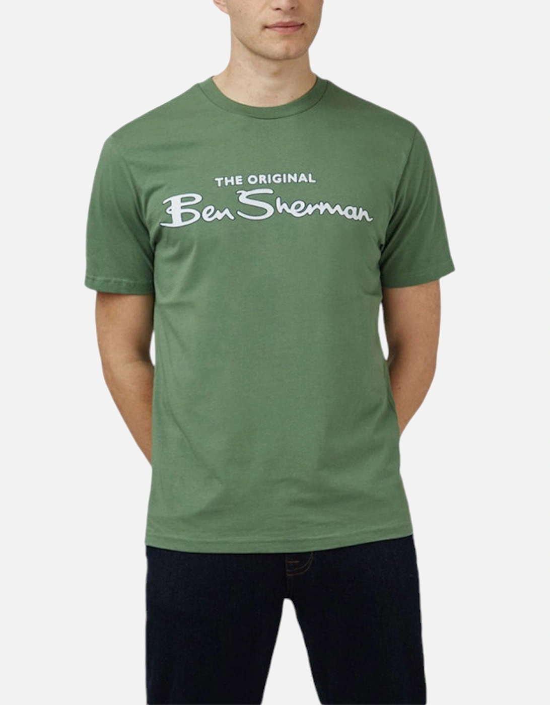 Mens T Shirts Original Crew Neck Short Sleeve Summer Cotton Tee NEW, 6 of 5