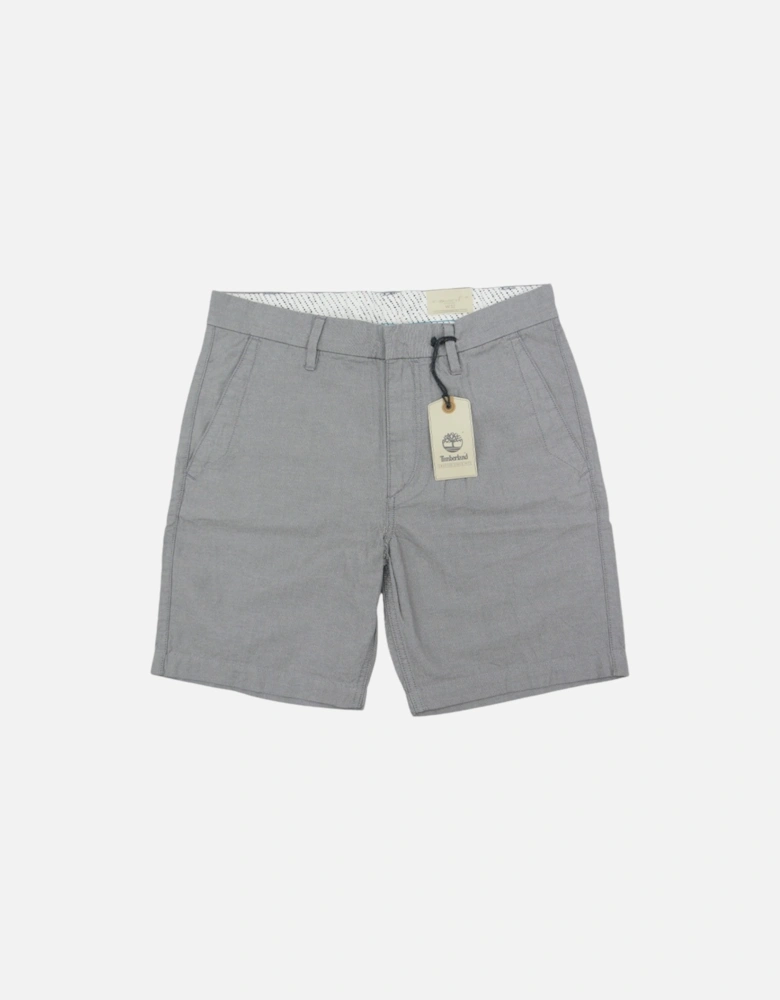 Mens Chino Shorts Straight Bottom Lightweight Summer Grey Half Pants