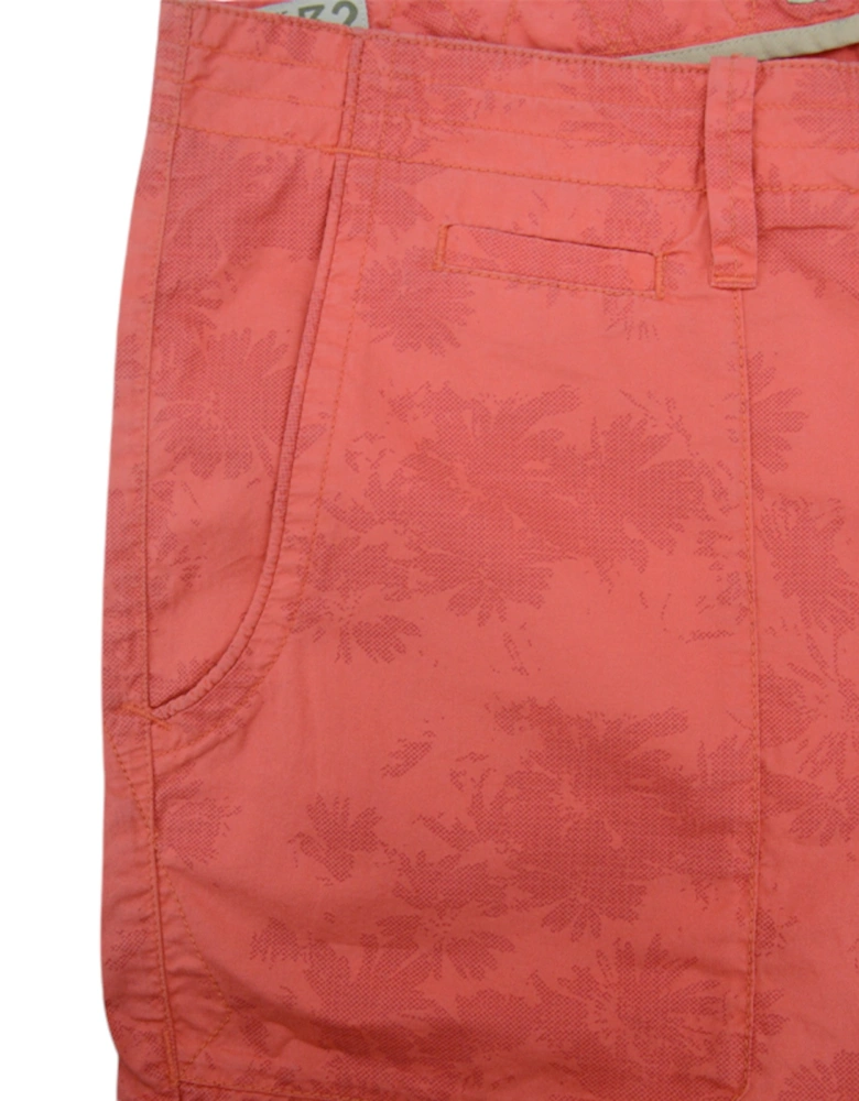 TIMBERLAND Mens Shorts Quick Dry Canobie Lake Hot Pink Casual Summer Half Pants