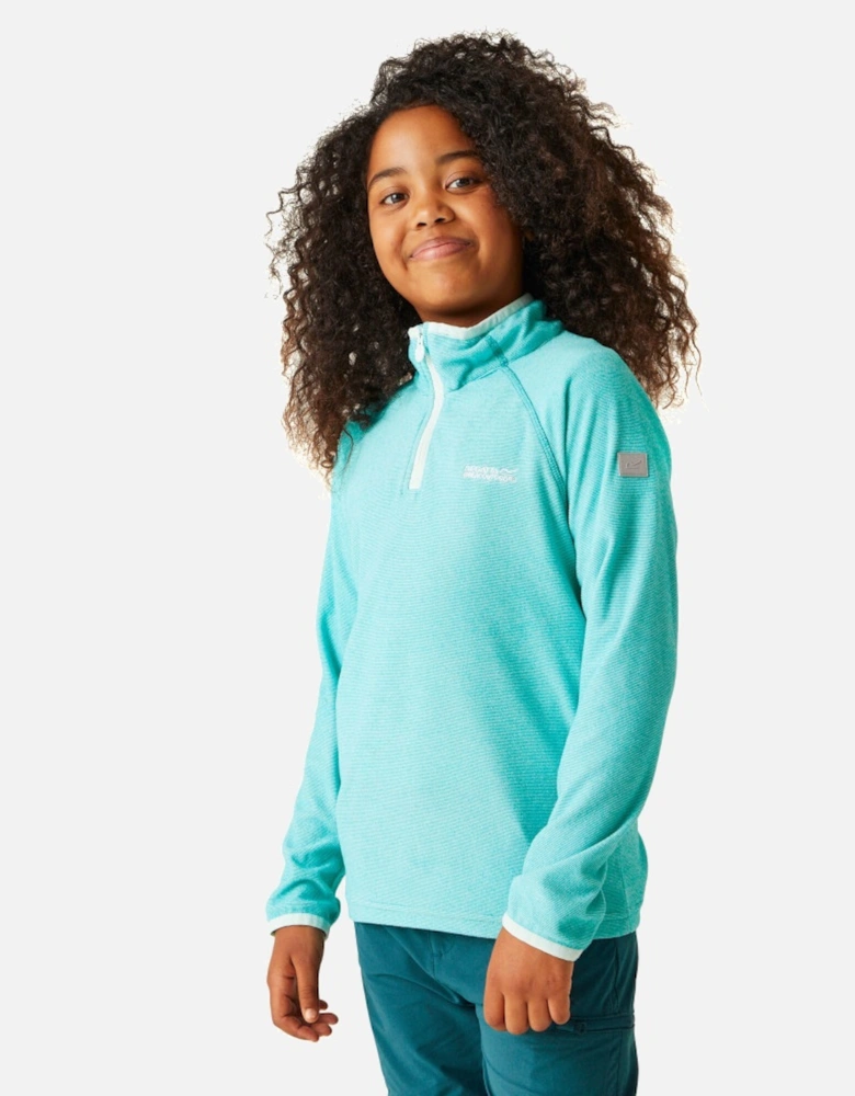 Boys & Girls Loco Zip Neck Stretch Fit Micro Fleece Jacket Top