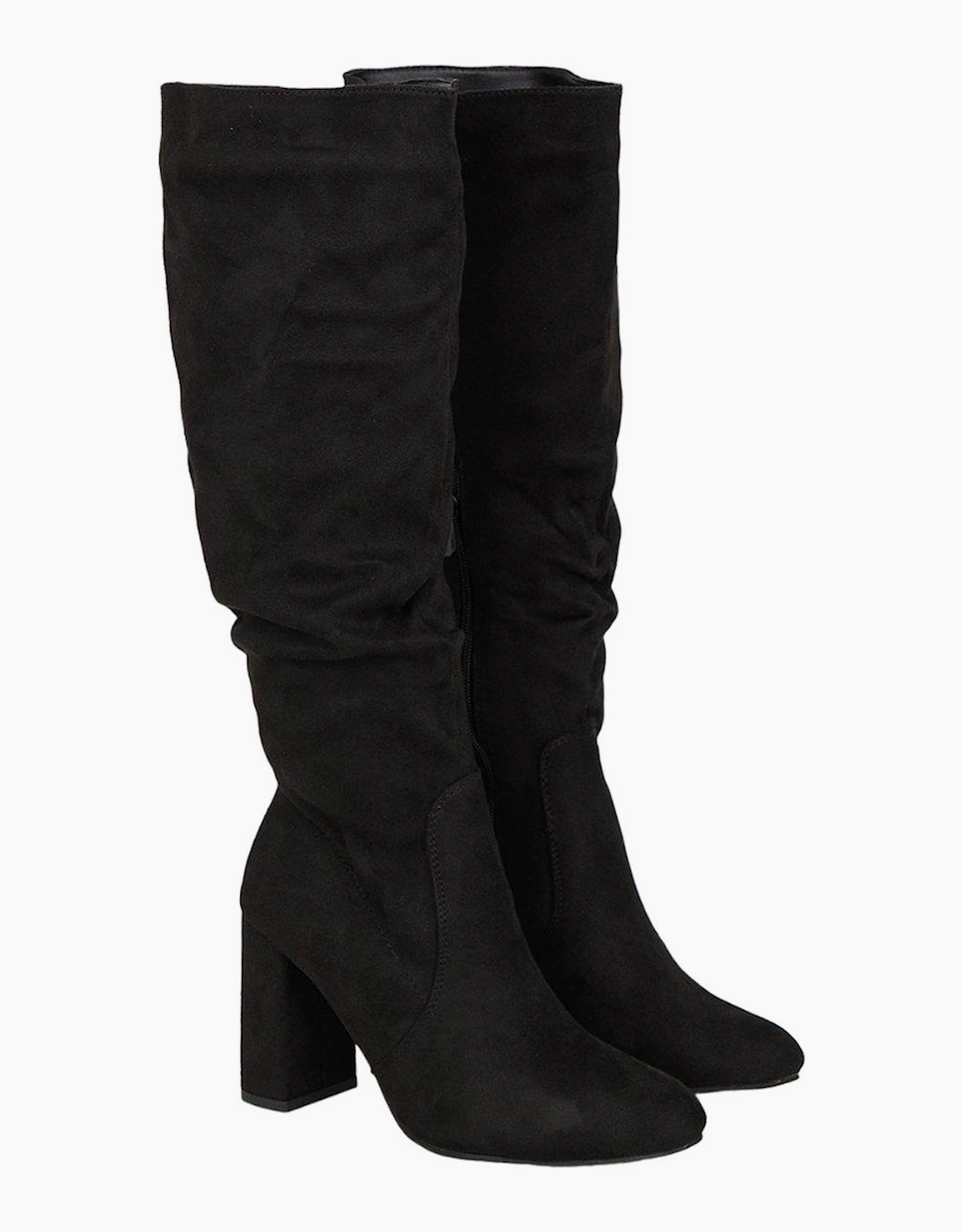 Dorothy Perkins Women's Dorothy Perkins Womens/Ladies Keris Ruched Knee-High Boots - Black