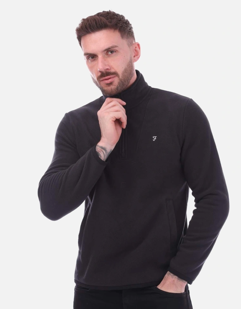 Mens Rush 1/4 Zip Fleece