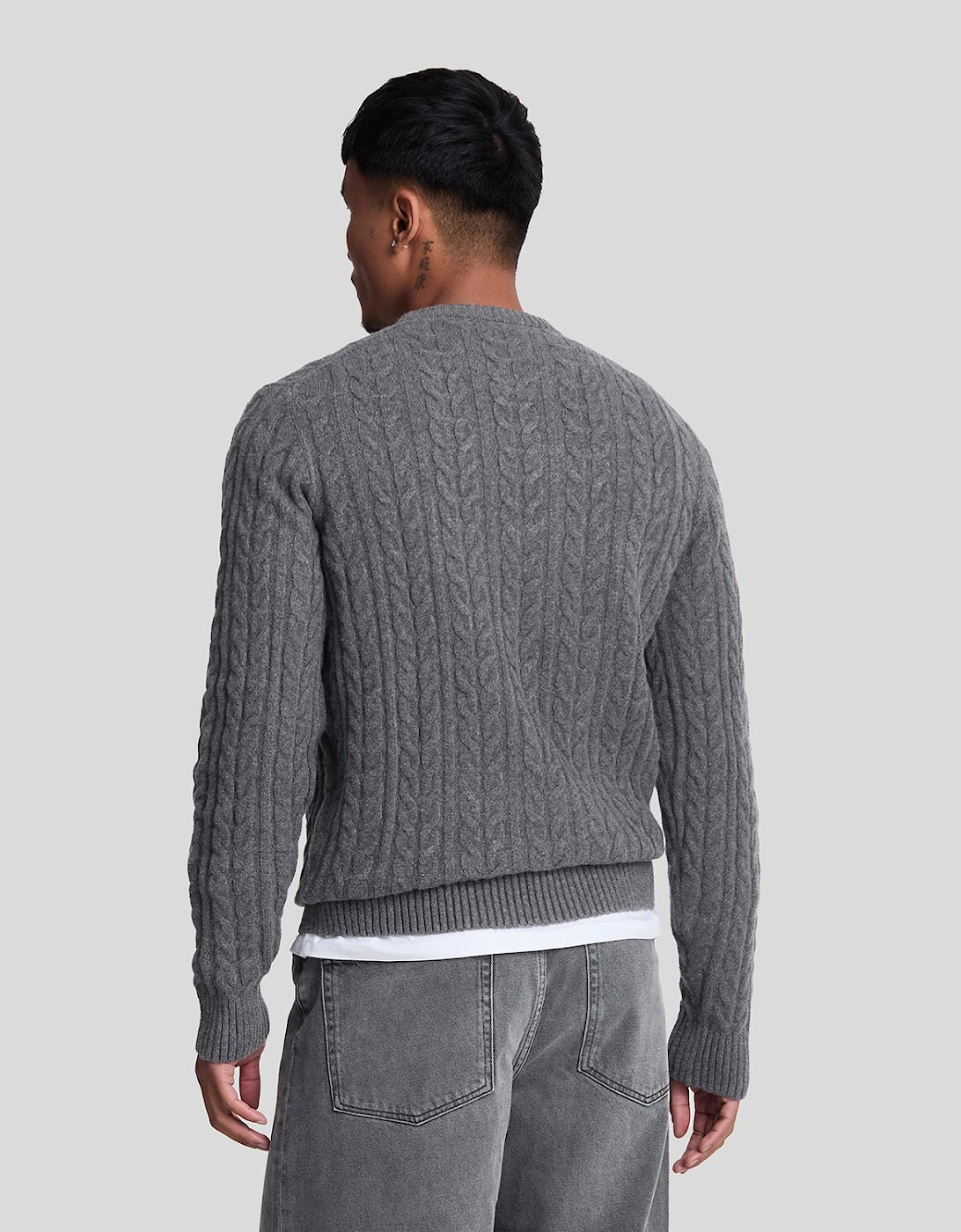 Cable Crew Neck Jumper