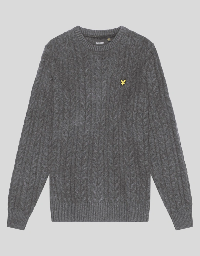 Cable Crew Neck Jumper