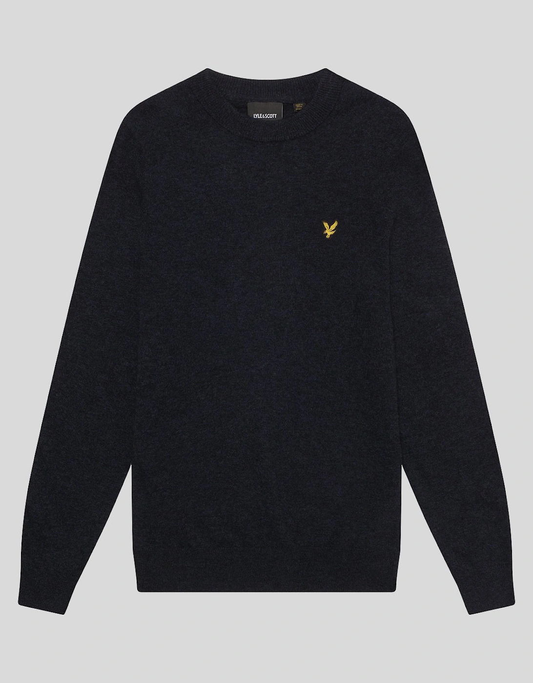 Lambswool Blend Crew Neck Jumper