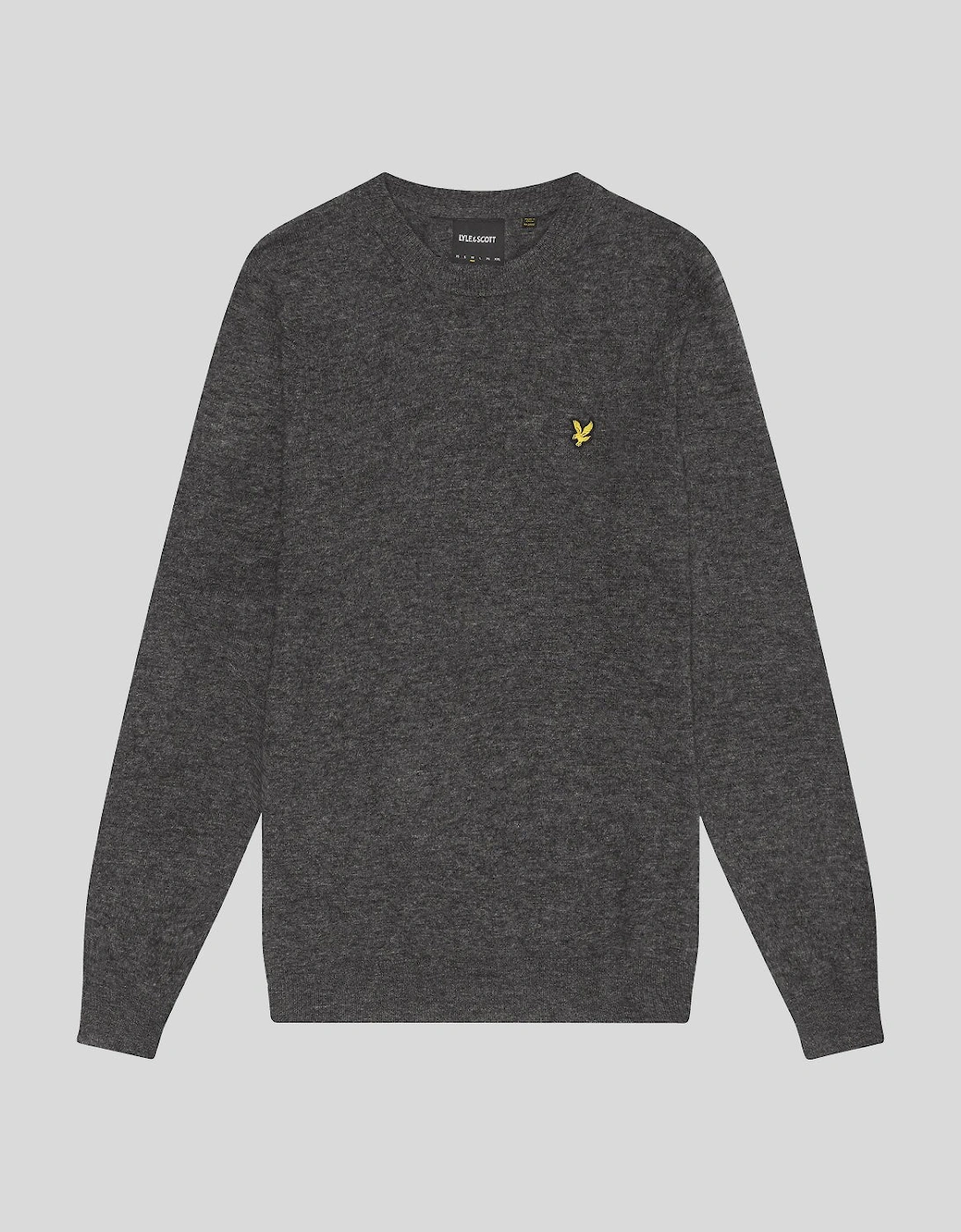 Lambswool Blend Crew Neck Jumper