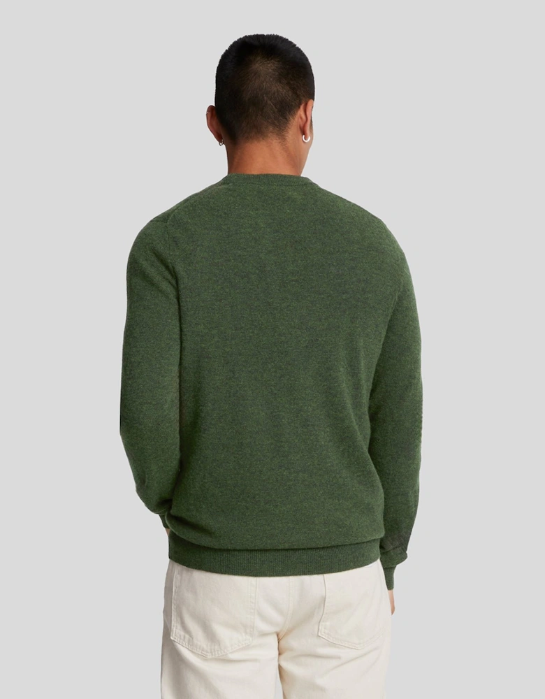 Lambswool Blend Crew Neck Jumper