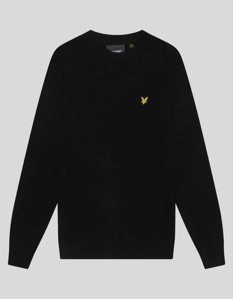 Lambswool Blend Crew Neck Jumper