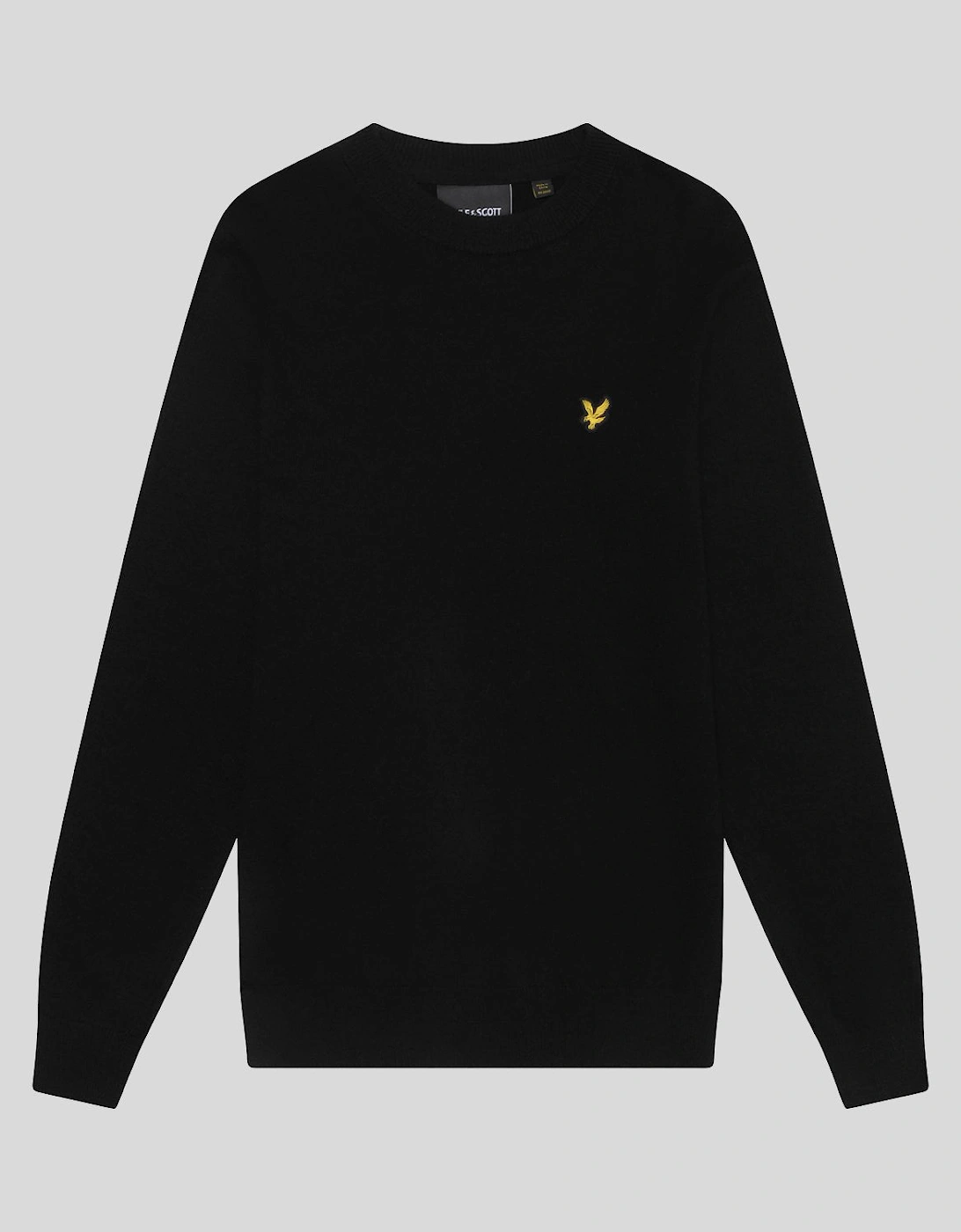 Lambswool Blend Crew Neck Jumper