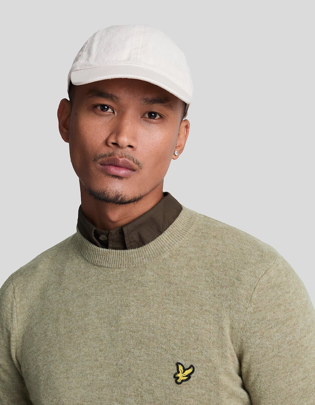 Lambswool Blend Crew Neck Jumper