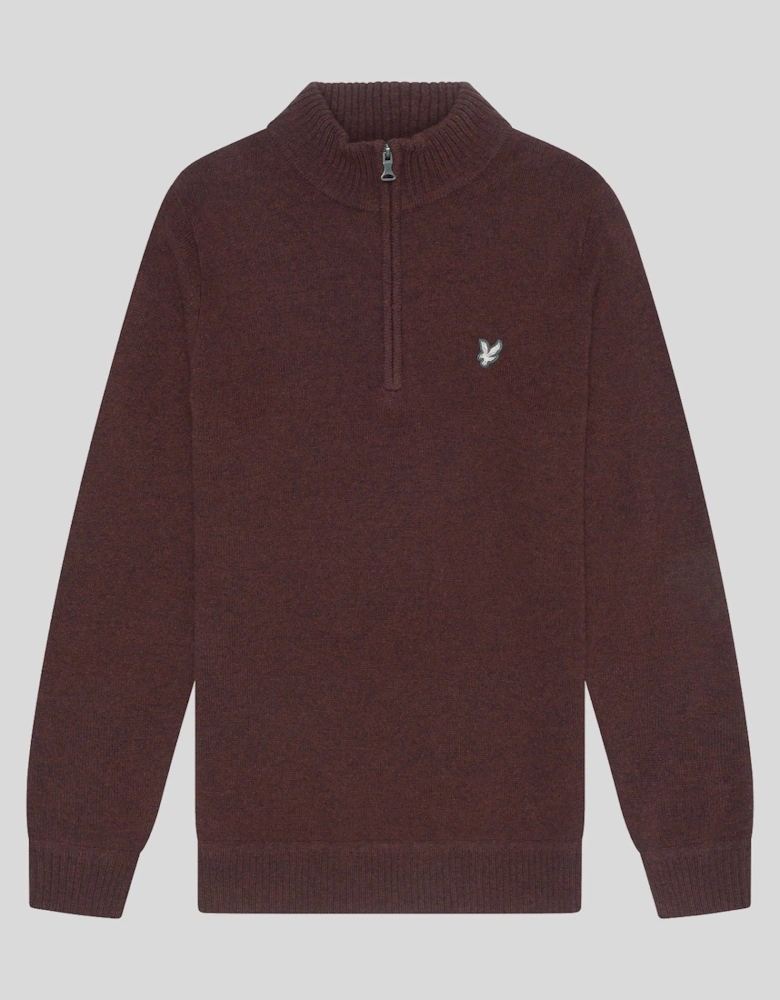 Lambswool 1/4 Zip Jumper