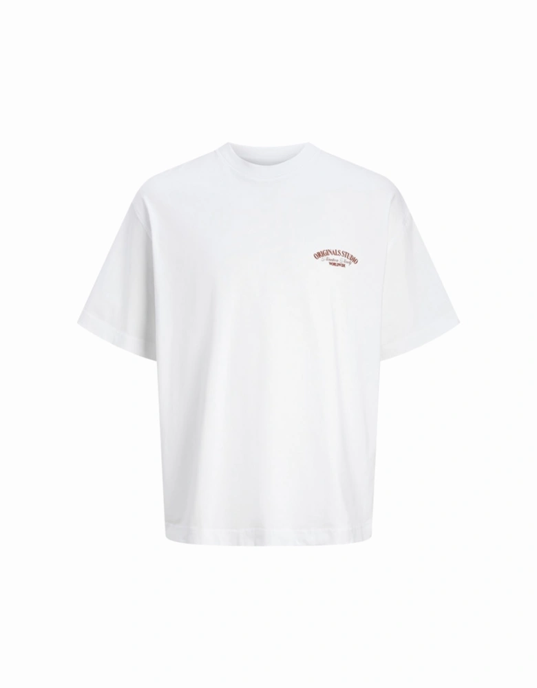 Originals Roxbury Type Short Sleeve Tee Bright White