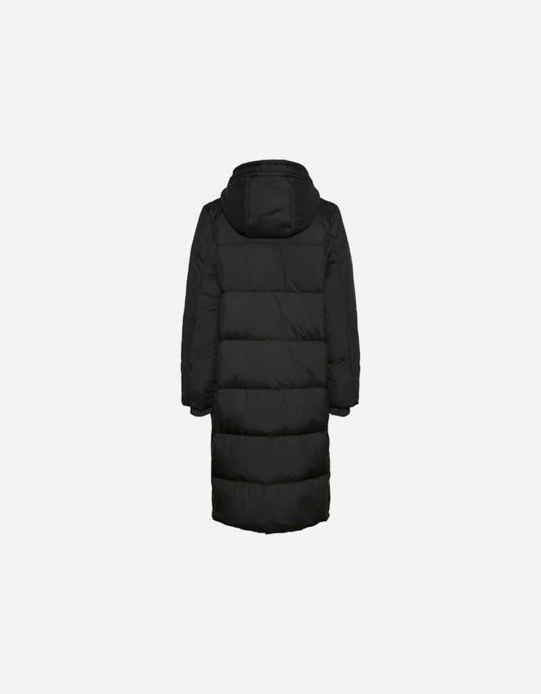 Erica Holly Long Down Jacket Black