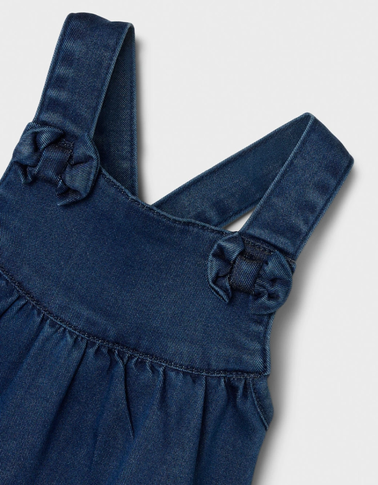 Baby Remi Denim Dress Dark Blue