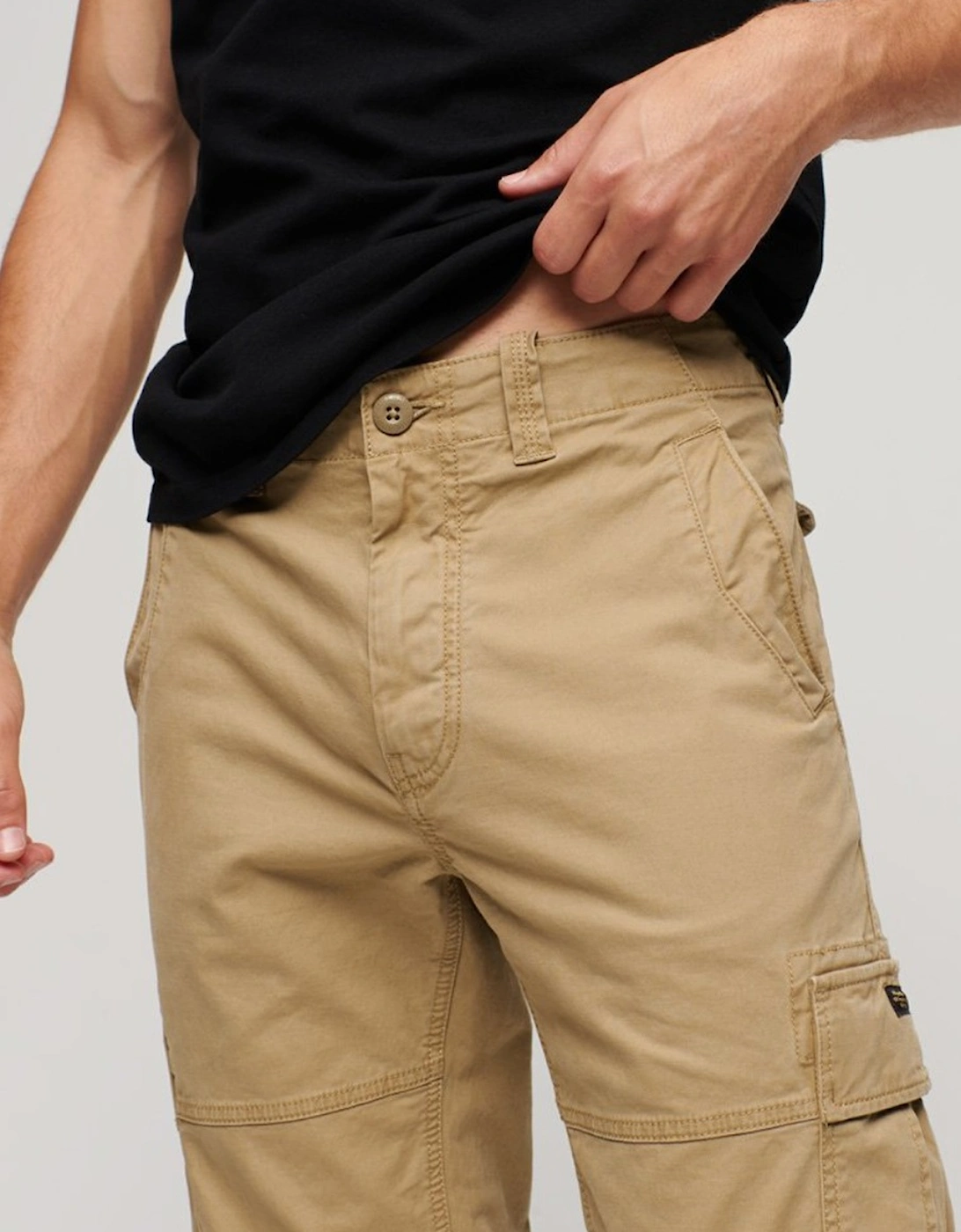 Men's Core Cargo Pant Tan Khaki