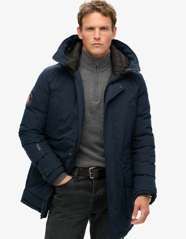 Men's City Padded Parka Jacket Eclipse Navy