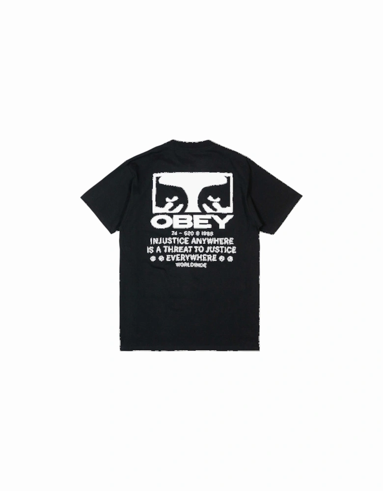 Justice Everywhere T-Shirt - Black