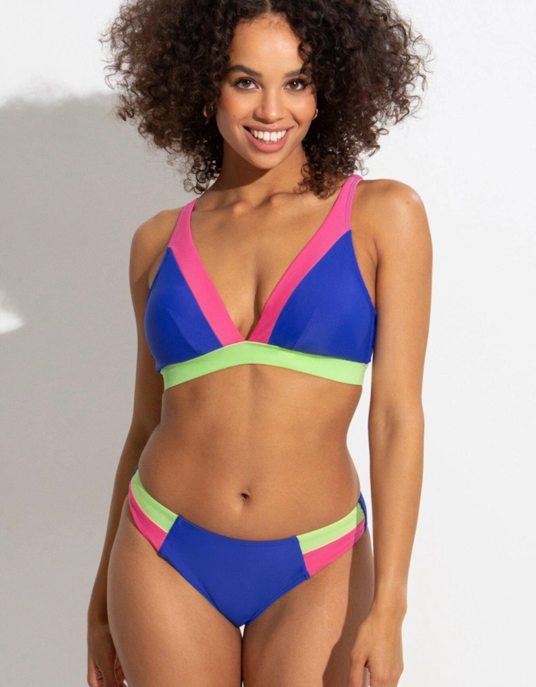 Palm Springs Colour Block Tab Brief - Multi