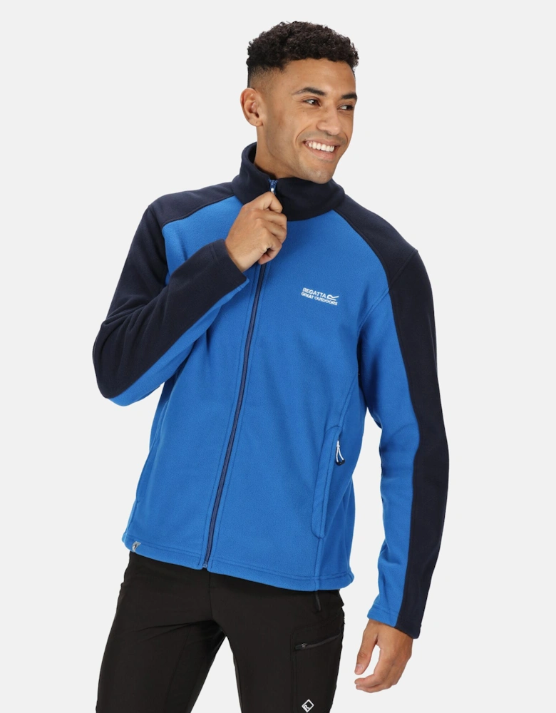 Great Outdoors Mens Hedman II Two Tone Full Zip Fleece Jacket